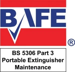 BAFE BS 5306 portable fire extinguisher maintenance