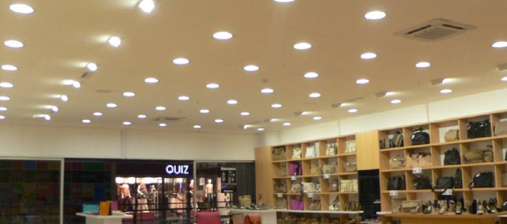 Retail commercial lighting maintenance Leeds