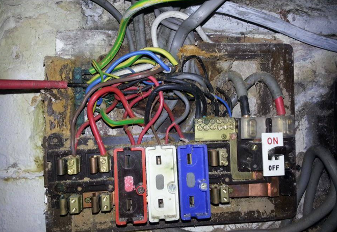 House rewire work
