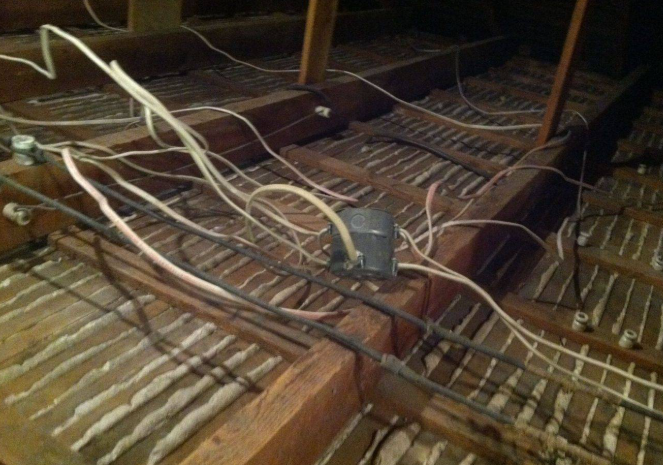 House rewire work