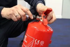 Fire extinguisher commissioning service in Leeds
