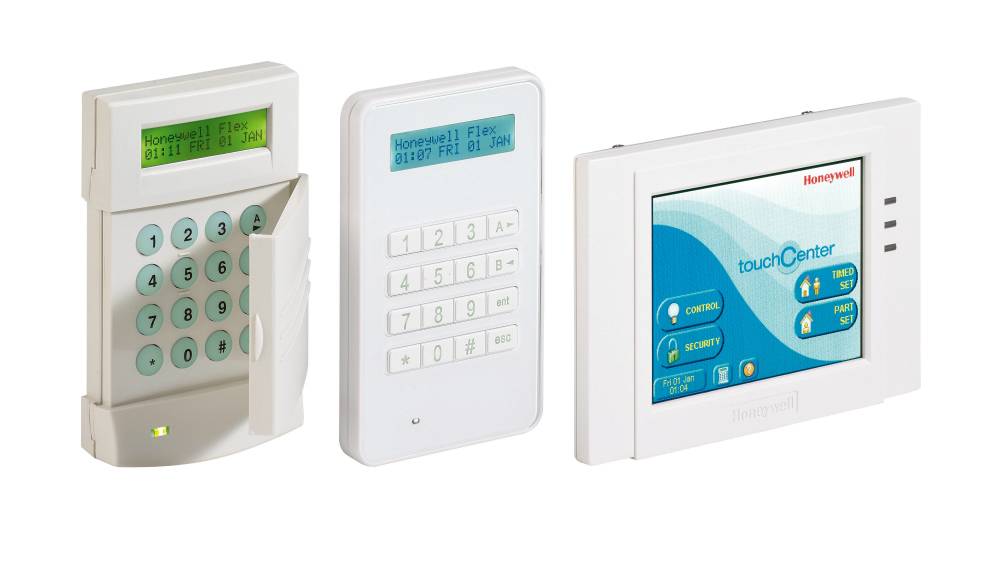 Alarm keypads