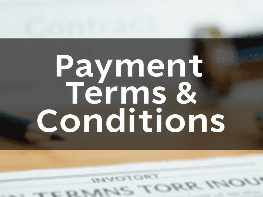 MPS Electrical payment terms and conditions